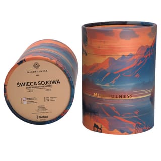 Świeca sojowa Mindfulness - paczulka wonna miniatura 3