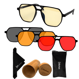 Okulary Concrete na dzień + wybrane nakładki miniatura 1