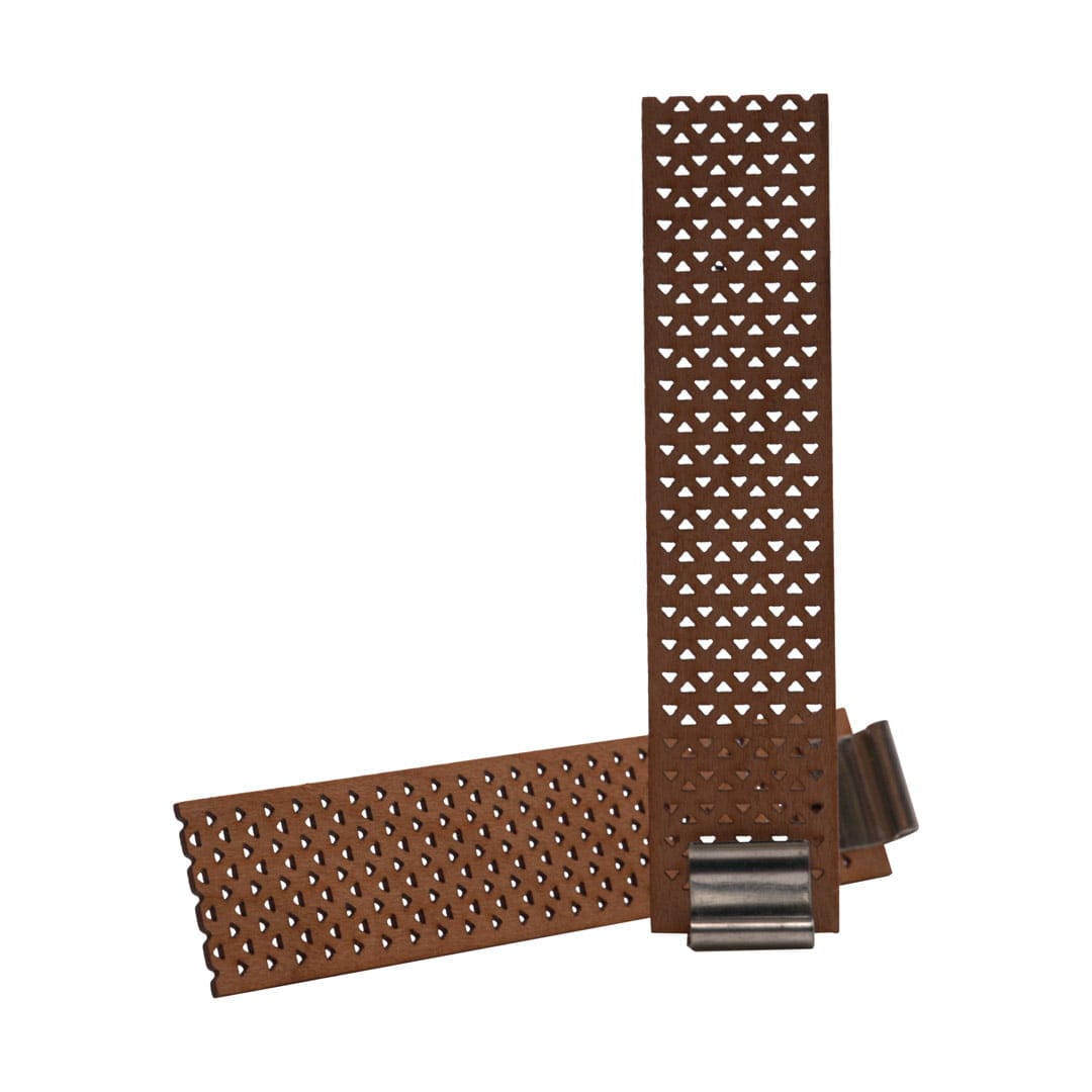 perforowany knot wiśniowy z dziurkami dla lepszego spalania wosku w świecy sojowej