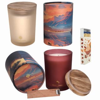 Zestaw prezentowy 2 świece sojowe Mindfulness miniatura 1