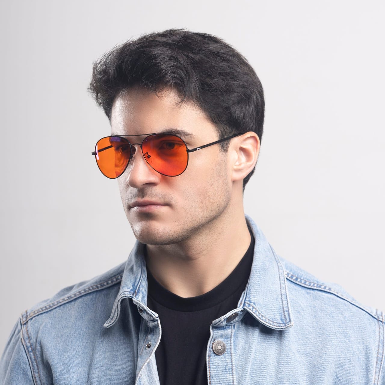 okulary business biohac coralguard z czerwonym filtrem do noszenia przed snem