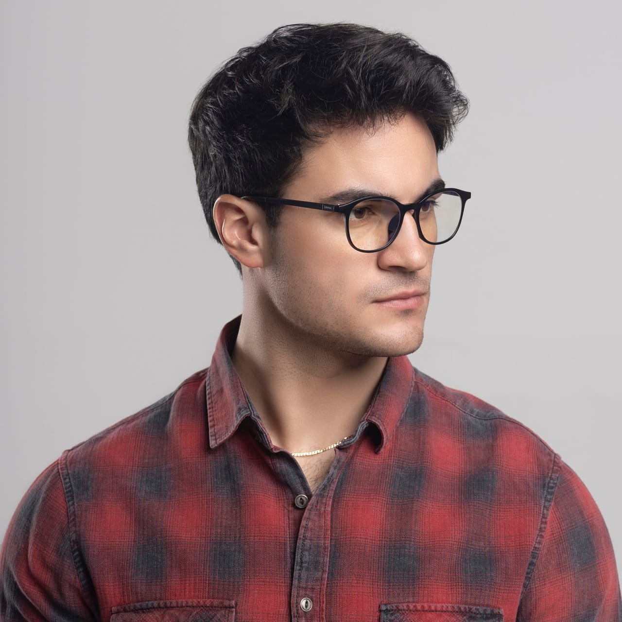 okulary do noszenia na dzień dayguard ovate clips biohac przezroczyste zerówki chroniące przed promieniowaniem monitora