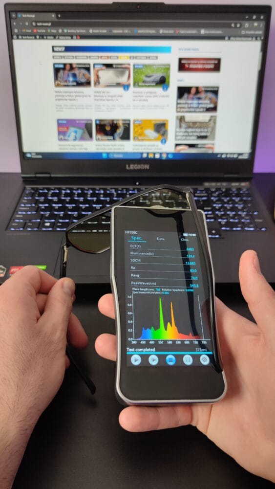 Widok przez szkła Przezroczyste Szkła Ochronne