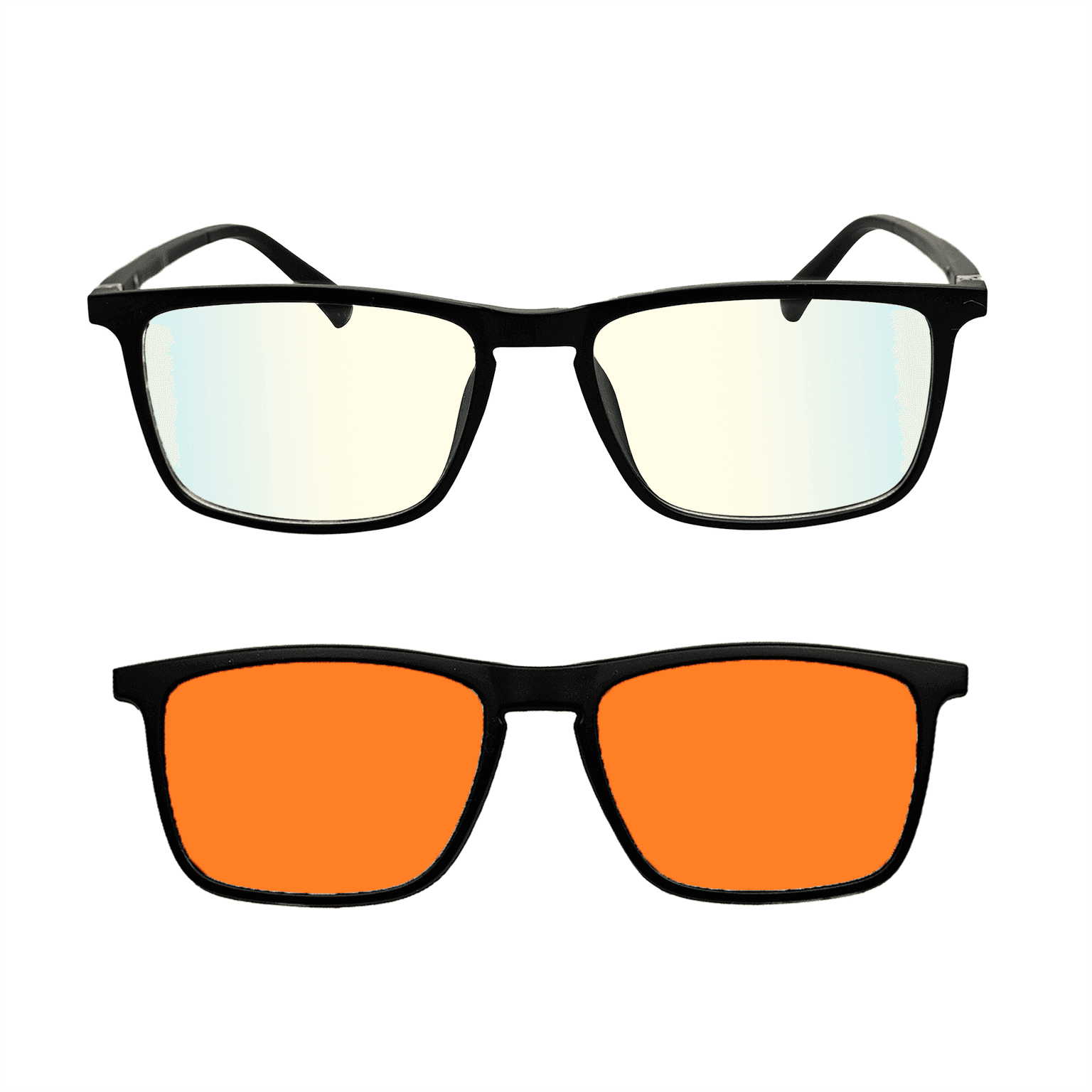 Okulary Smart Clips+ nakładka CoralGuard Smart Clips z nakładką CoralGuard