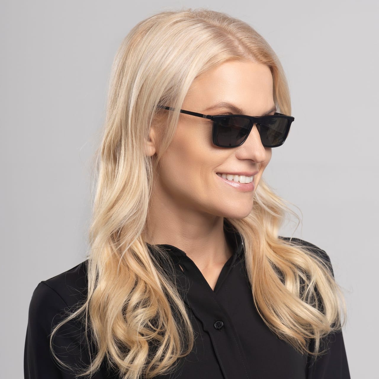 Okulary Smart Clips + wybrane nakładki damskie okulary smart clips DayGuard ze szkłami przeciwsłonecznymi z polaryzacją