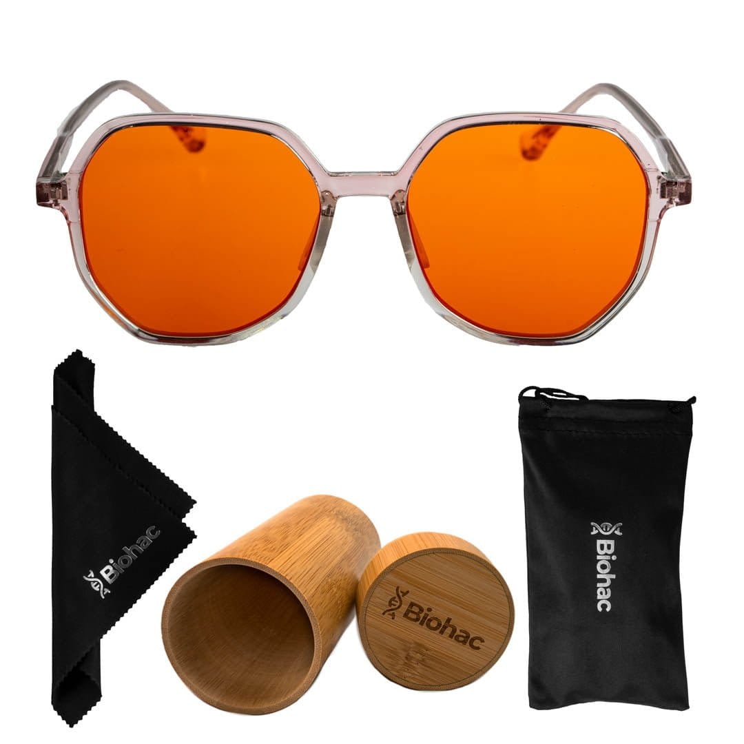 przezroczyste-okulary-z-rozowym-akcentem-z-pomaranczowymi-szklami-biohac.jpg Okulary Roseate - zdjęcie 1